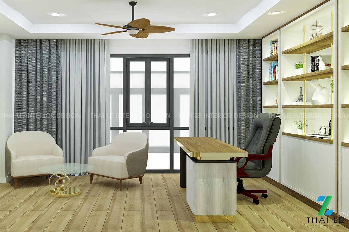 Thiết kế nội thất nhà phố Đường B2 Bình Điền Q8 - 400m2